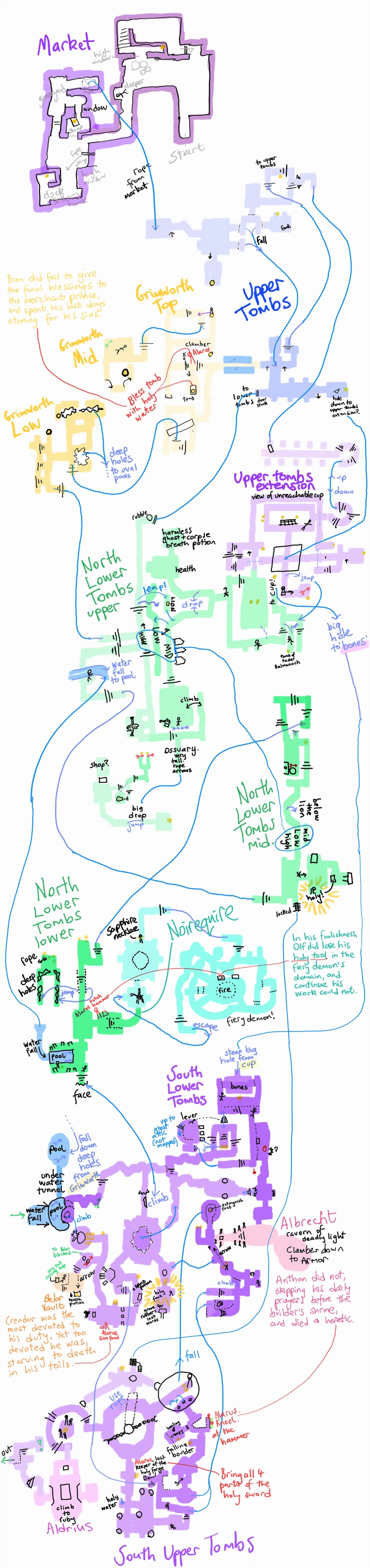 Map of mission 4, Death's Dominion